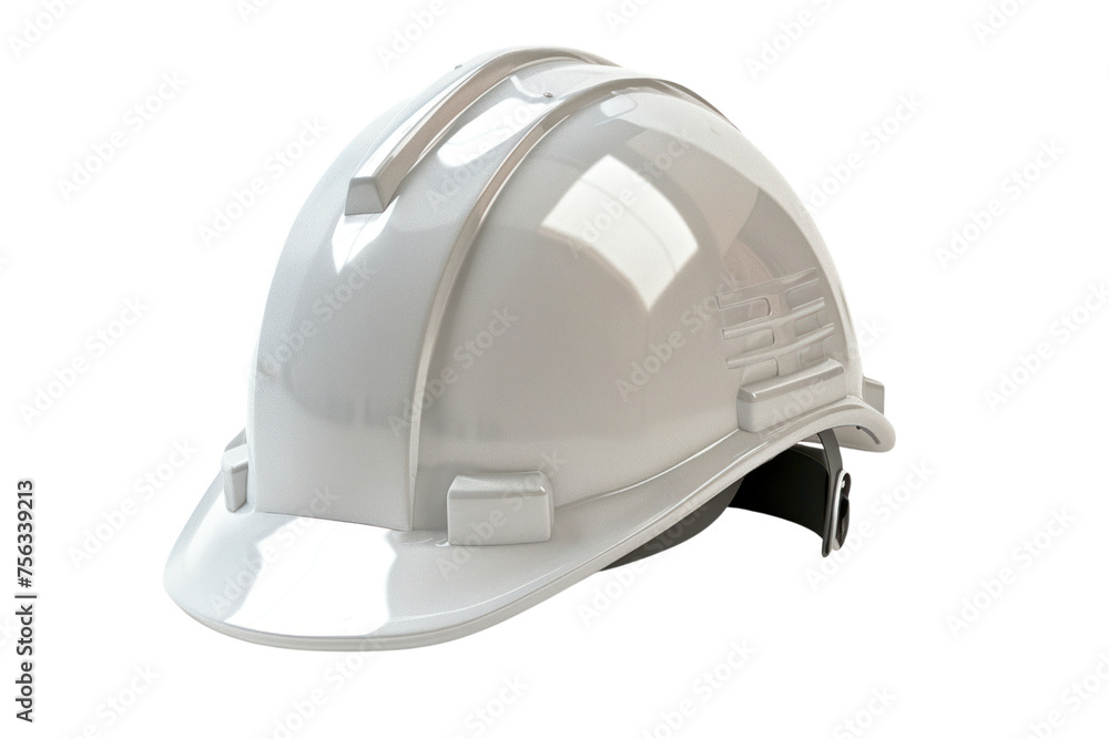 A yellow safety helmet is placed. A yellow safety helmet is placed.