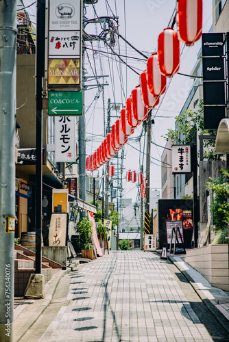 Streets in Tokyo, Japan