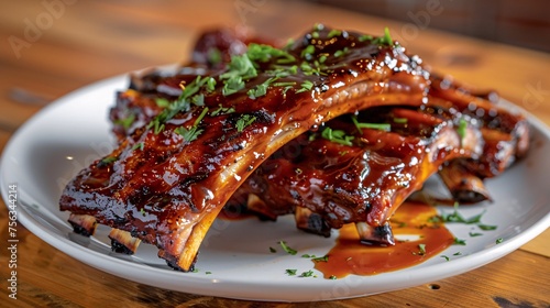 Sizzling Summer Ribs A Tasty Treat for the Month of June Generative AI