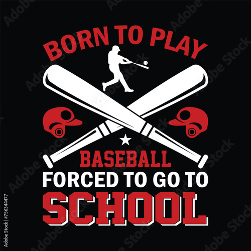 born to play baseball forced to go to school