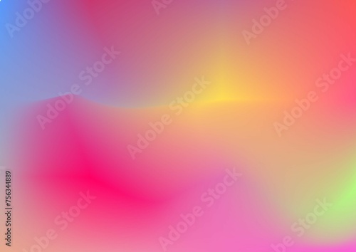 bright colorful abstract background, landscape background, colorful