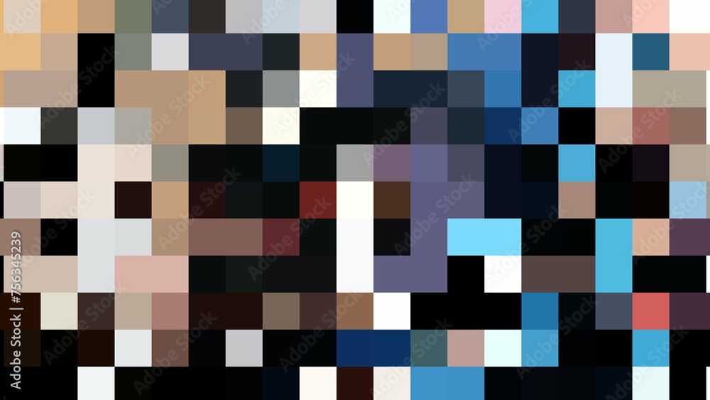 Abstract background using pixels with aesthetic geometric shapes Abstract background using pixels with aesthetic geometric shapes