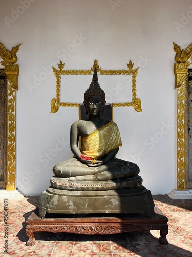 Buddha Statue, Wat Koh Walukaram, Lampang, North Thailand