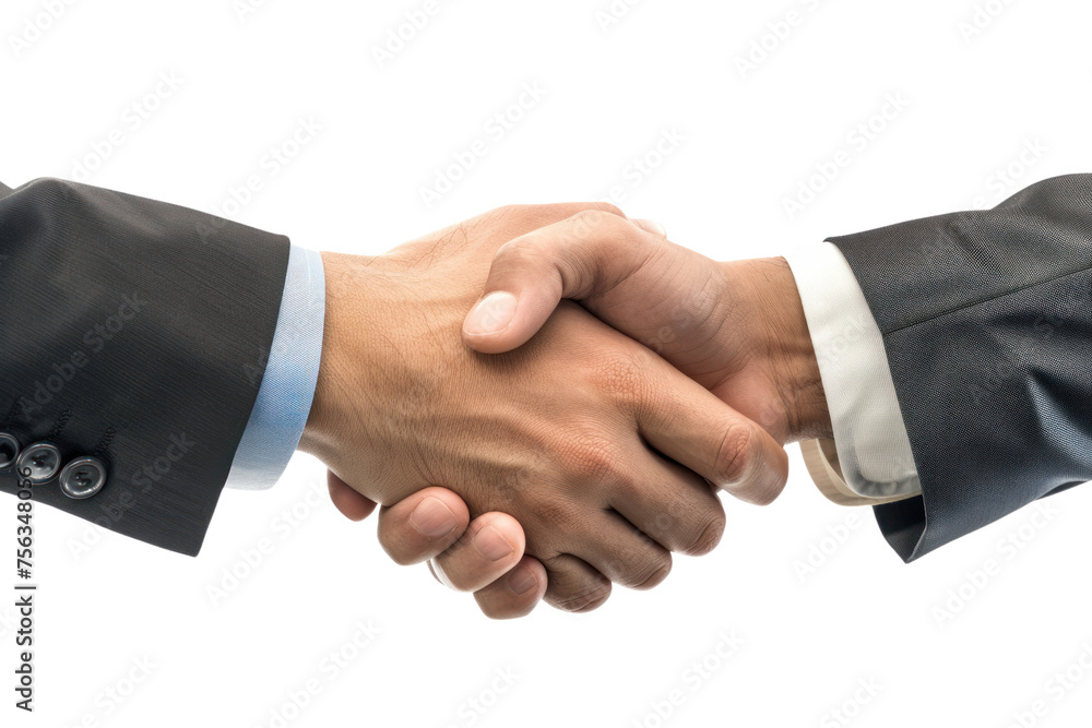Businessman's hands shaking hands Businessman's hands shaking hands