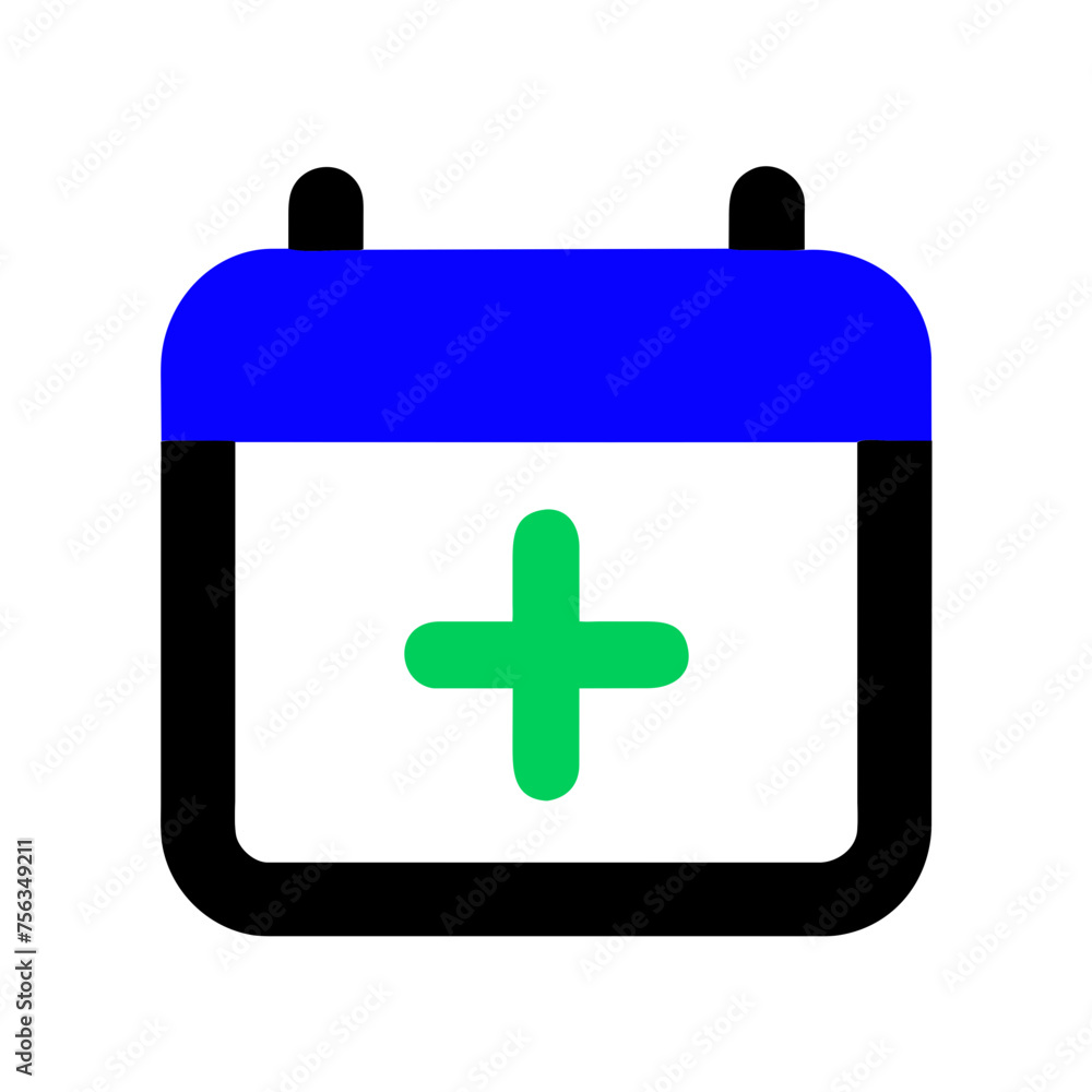 Fototapeta premium add meeting icon