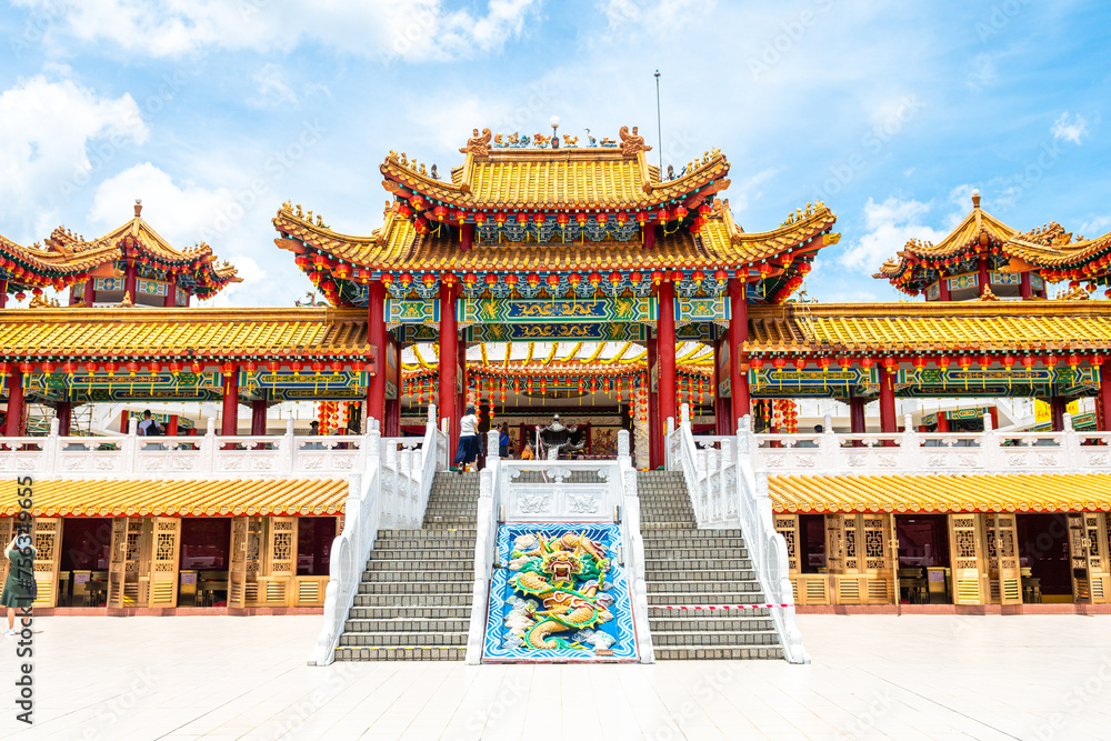 Obraz premium views of chinese thean hou temple in kuala lumpur