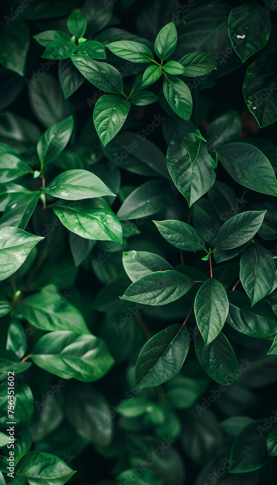 green leaves background green leaves background