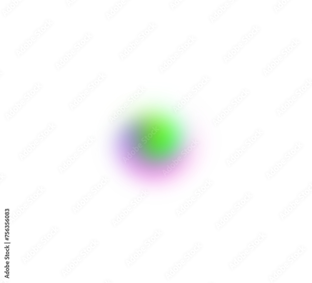  gradient blurred circle on transparent background 
