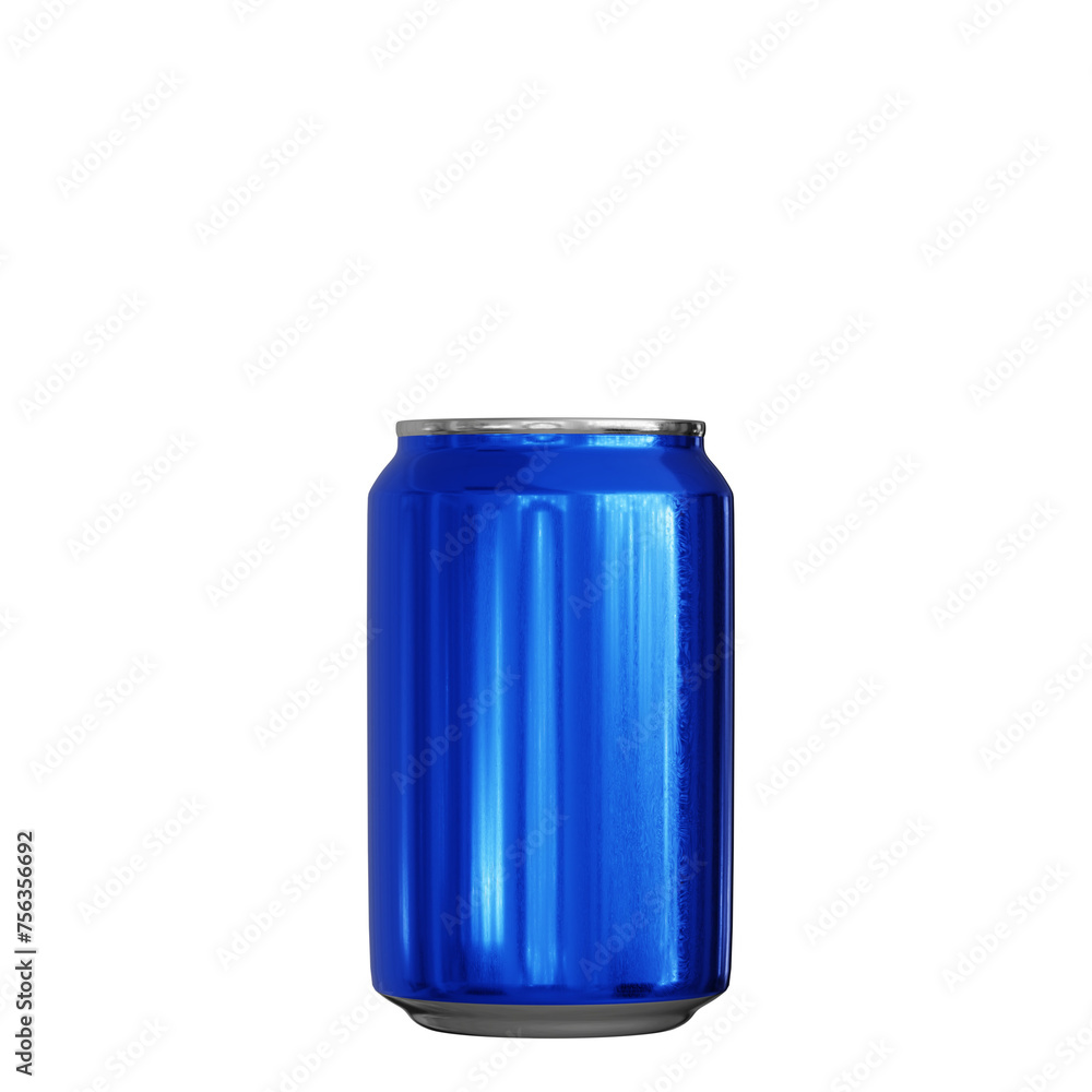 small Can energy drink or beer blue small Can energy drink or beer blue
