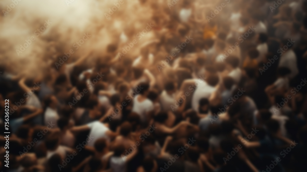 crowd, crush, mass brawl, top view abstract blurred background group of people, fictional graphics crowd, crush, mass brawl, top view abstract blurred background group of people, fictional graphics