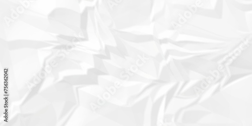 	
White wrinkly backdrop paper background. panorama grunge wrinkly paper texture background, crumpled pattern texture. White paper crumpled texture. white fabric crushed textured crumpled.