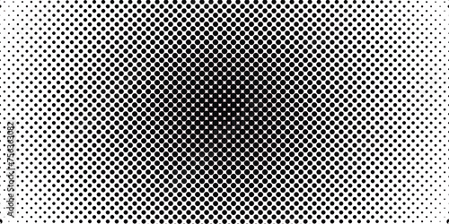 Abstract halftone dotted background. Monochrome pattern with dots and circles. Vector modern pop art texture for posters, sites, business cards, cover postcards, interior design, labels, stickers.