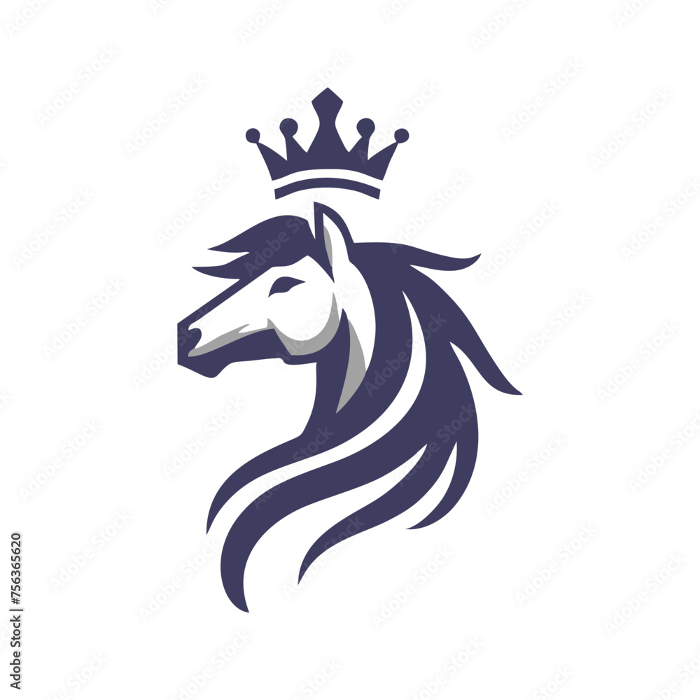 Horse logo concept vector ready to use. Horse logo template