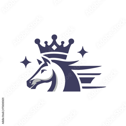 Horse logo concept vector ready to use. Horse logo template