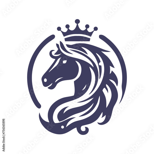 Horse logo concept vector ready to use. Horse logo template