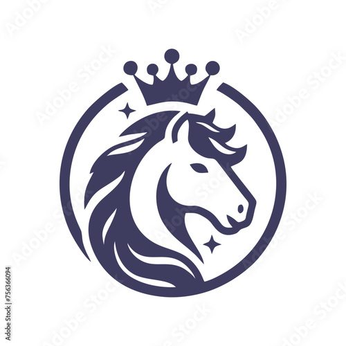 Horse logo concept vector ready to use. Horse logo template