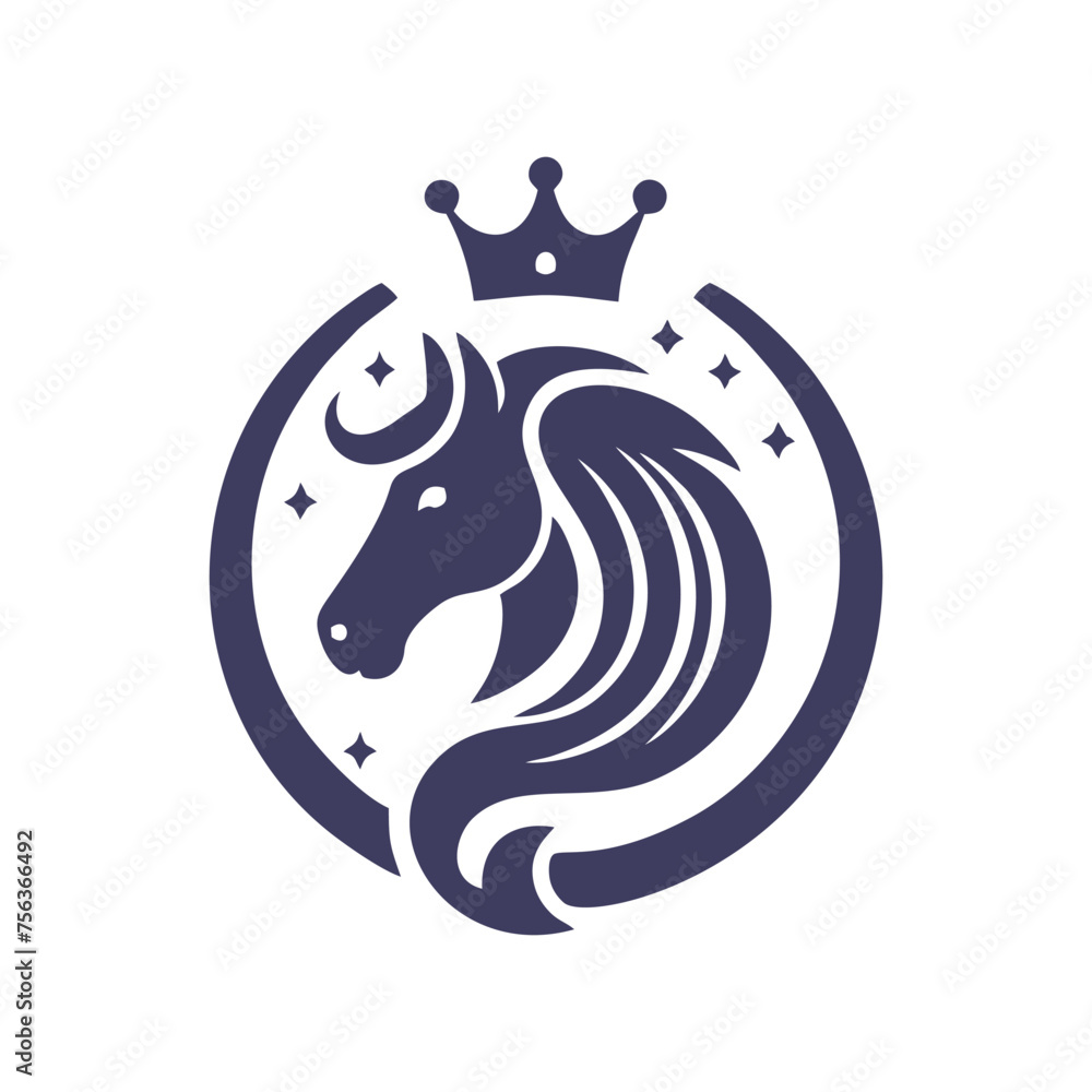 Horse logo concept vector ready to use. Horse logo template Horse logo concept vector ready to use. Horse logo template