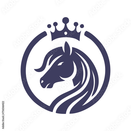 Horse logo concept vector ready to use. Horse logo template