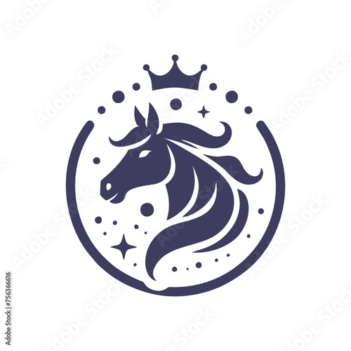 Horse logo concept vector ready to use. Horse logo template