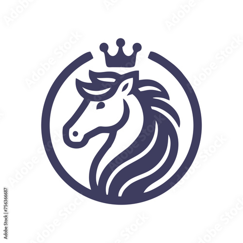 Horse logo concept vector ready to use. Horse logo template