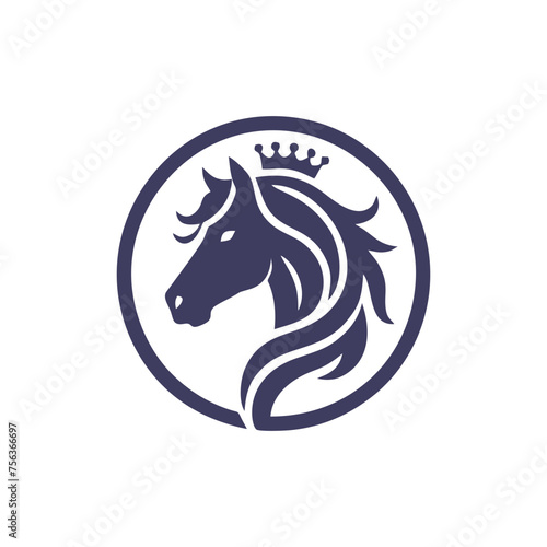 Horse logo concept vector ready to use. Horse logo template