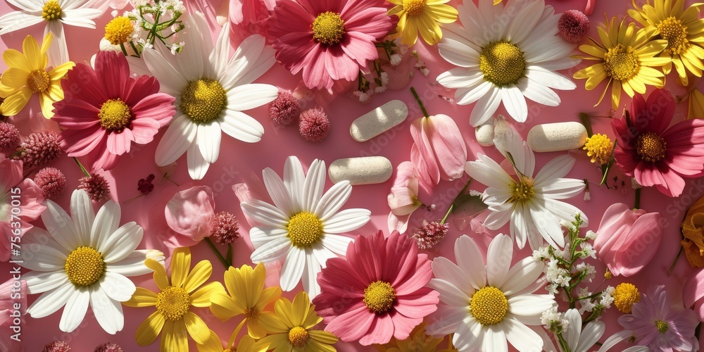 flowers with drugs in the garden flowers with drugs in the garden
