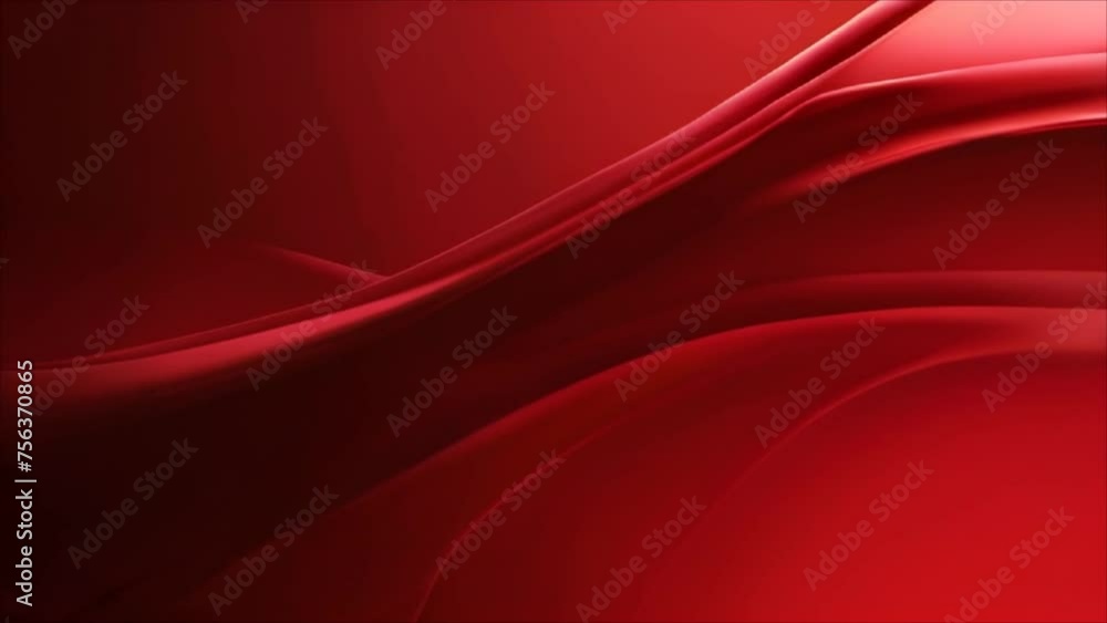 Video, abstract background. Abstract red background, moving curves. AI generative. Video, abstract background. Abstract red background, moving curves. AI generative.