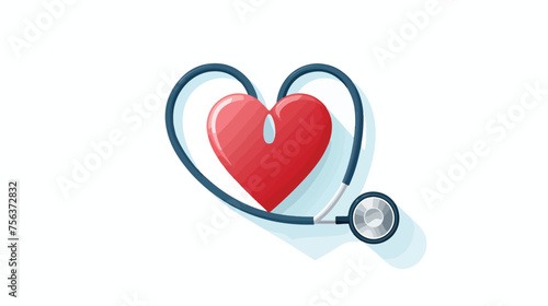 Stethoscope icon sign hospital medical care health 