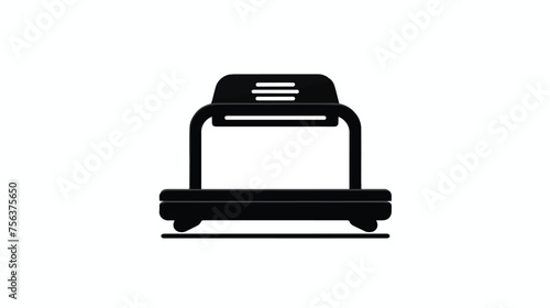 treadmill icon or logo isolated sign symbol vector isolated