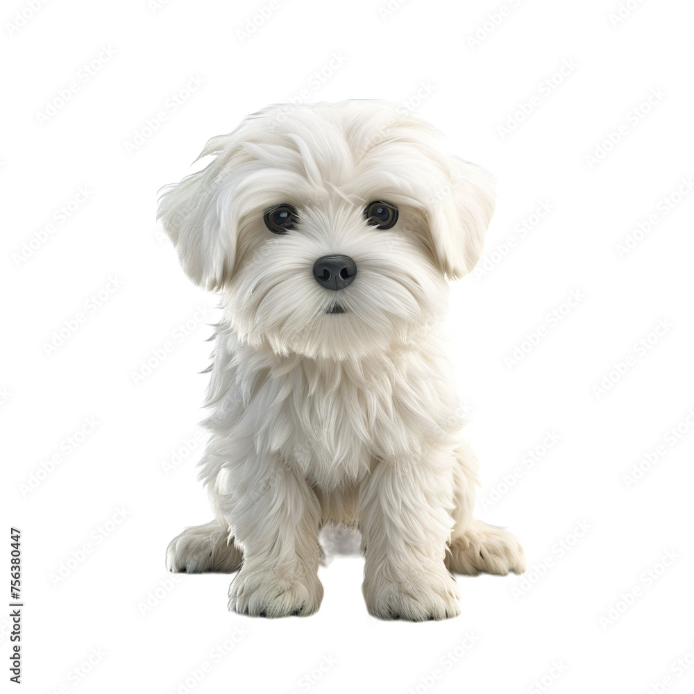 white miniature schnauzer puppy