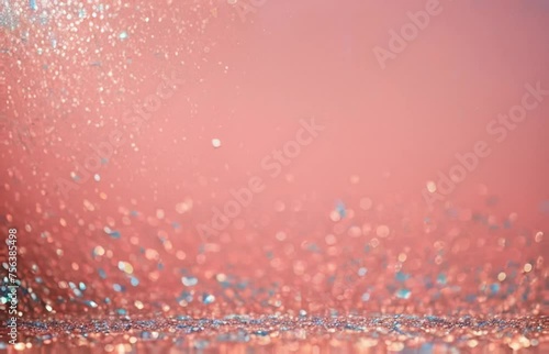 Abstract shining bokeh light background in pink color,