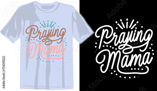 Mom Mama Mother’s Day SVG PNG Typography illustration Crafts and T-shirt Design