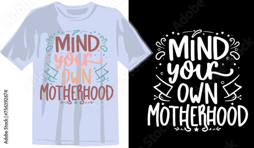Mom Mama Mother’s Day SVG PNG Typography illustration Crafts and T-shirt Design