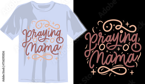 Mom Mama Mother’s Day SVG PNG Typography illustration Crafts and T-shirt Design