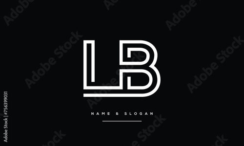 Alphabets Letters LP, PL, Initials Logo Monogram