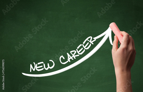 Wallpaper Mural Hand drawing business concept concept concept Torontodigital.ca