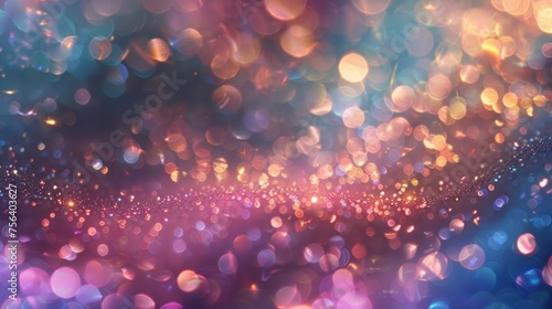 A colorful background with many small dots of different colors. The background is a mix of colors