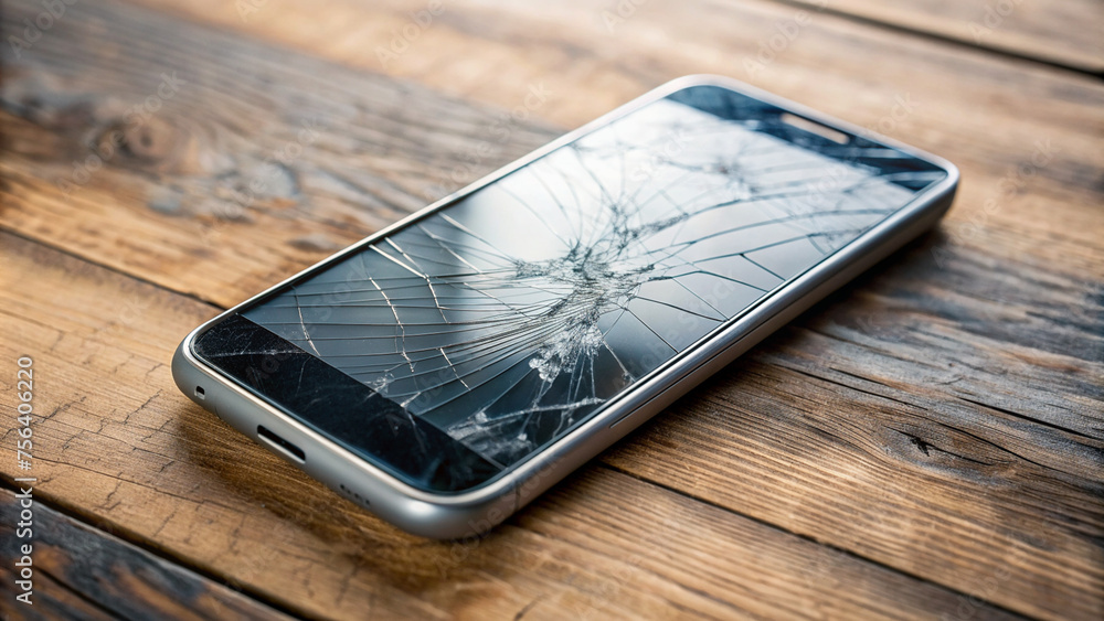 A broken iPhone: a photo of a damaged device a broken phone on the table: a photorealistic image.Bright colors: a photo of a broken iPhone.A photo of a broken iPhone on a wooden table.Realistic photo A broken iPhone: a photo of a damaged device a broken phone on the table: a photorealistic image.Bright colors: a photo of a broken iPhone.A photo of a broken iPhone on a wooden table.Realistic photo