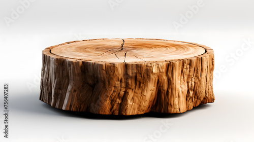 cut tree stump