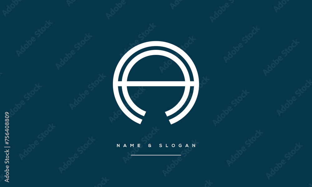 A, AA, Abstract Letters Logo monogram A, AA, Abstract Letters Logo monogram