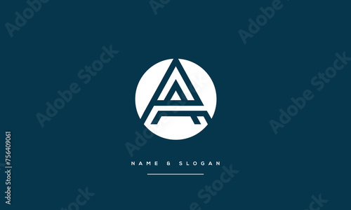 A, AA, Abstract Letters Logo monogram