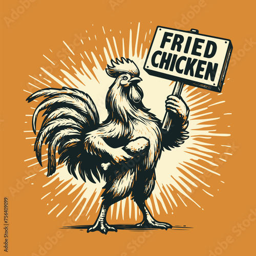 LOGO CHIKEN FOOD TRUCK