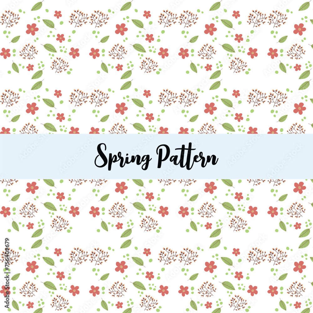 Creative spring pattern collection