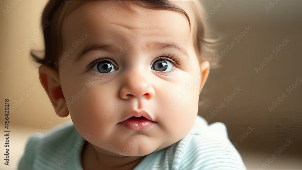 cute happy latin american baby on blurred abstract background. Portrait happy Brazilian kid cute happy latin american baby on blurred abstract background. Portrait happy Brazilian kid