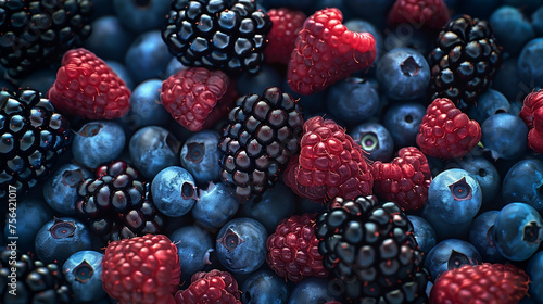 background of various healthy fresh fruits and berries, top view, close up. Healthy eating concept. Background texture with fruits and berries