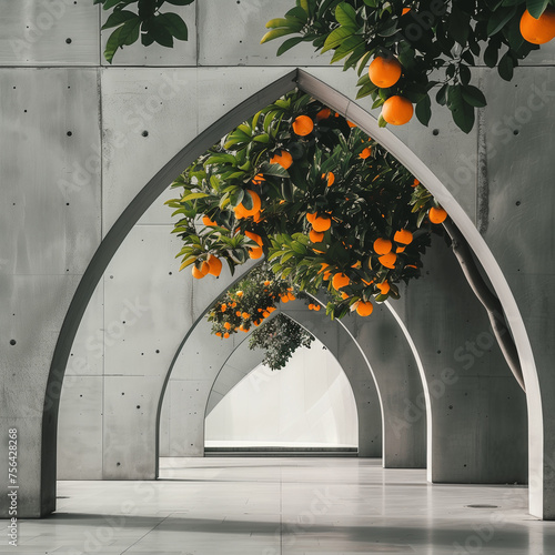 arche d'orangers