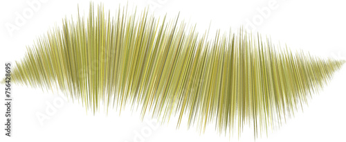 Vintage green gradient dynamic spiky lines wave pattern