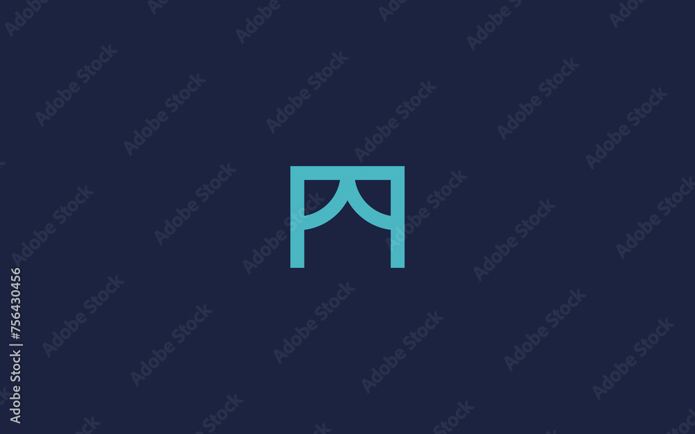 letter pp with curtains logo icon design vector design template inspiration