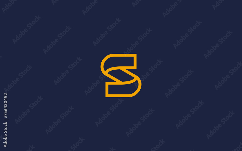 Fototapeta premium letter s logo icon design vector design template inspiration