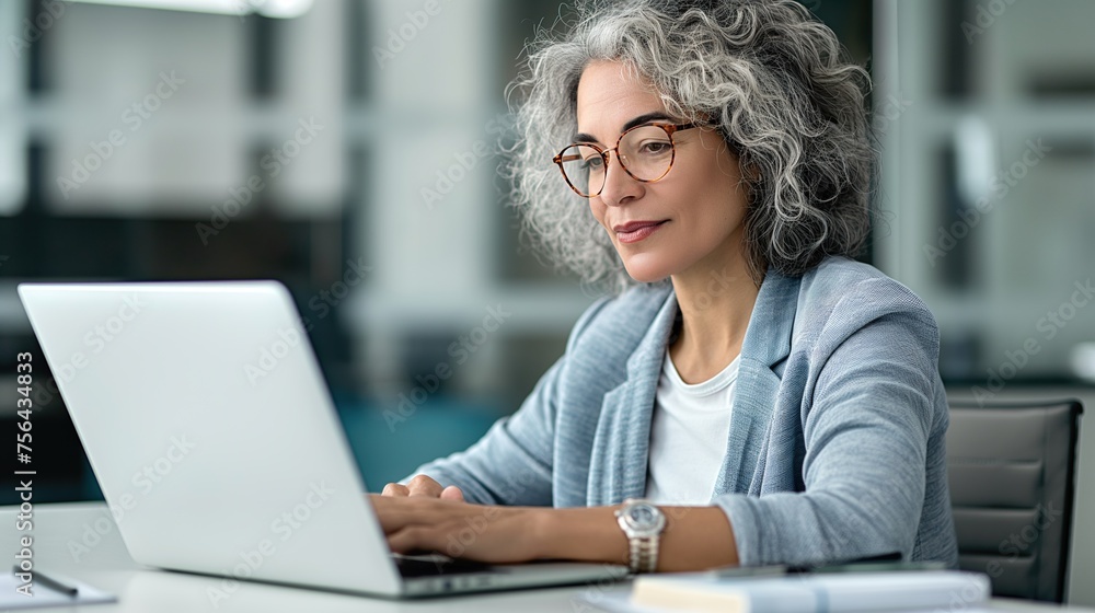 Captivating Connection: Woman Engrossed in Digital World. Generative AI Captivating Connection: Woman Engrossed in Digital World. Generative AI